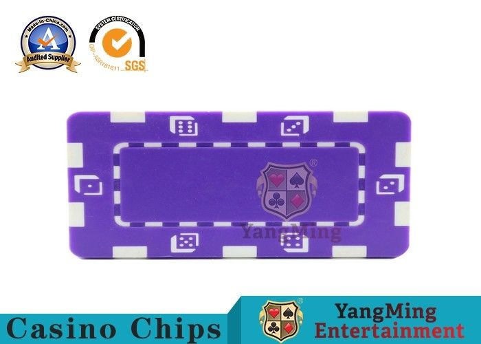 Jakość PMS Printing Casino Poker Chips Abs Plastikowy wewnętrzny stalowy rdzeń Materiał ochrony środowiska fabryka