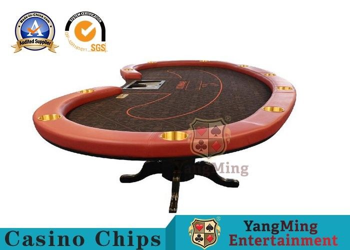 Qualità Tabella a 110 pollici di lusso della mazza di Seat di sublimazione 10 della tintura di Texas Holdem con la posizione del commerciante fabbrica