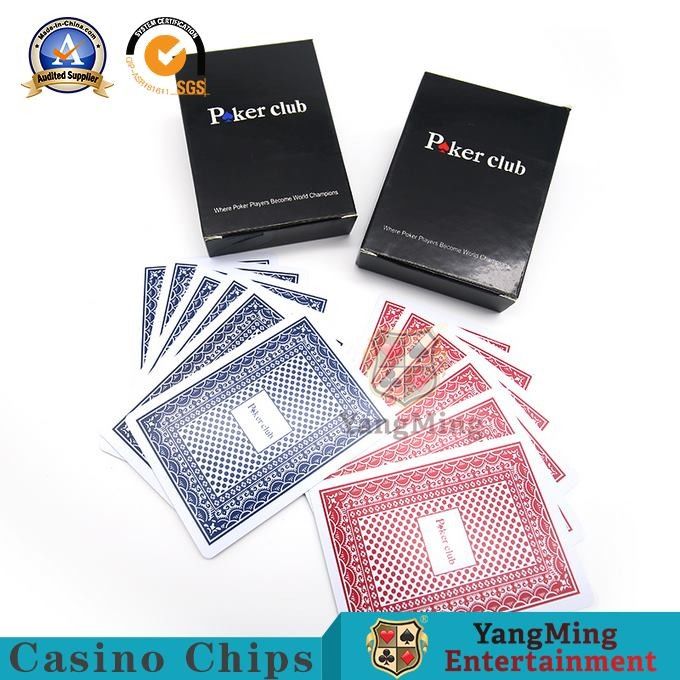 Durable Casino Playing Cards / Panton Or CMYK Printing PVC Poker Card