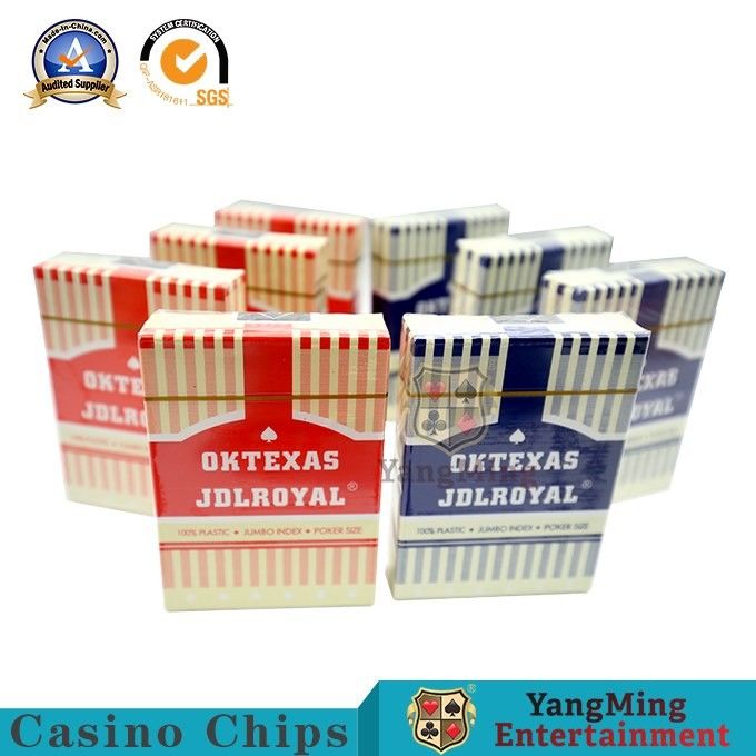 Qualità La carta da gioco stampata su ordinazione del poker del grado del casinò ha glassato alto Duablity fabbrica