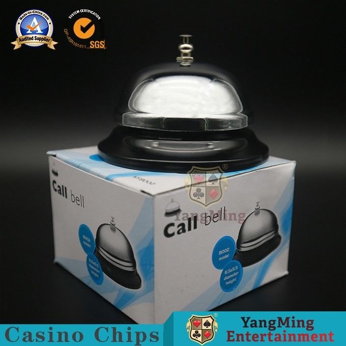 Quality Casino Club Dedicated Stainless Steel Games Call Bell Original Factory Customization Ring Call Bell factory