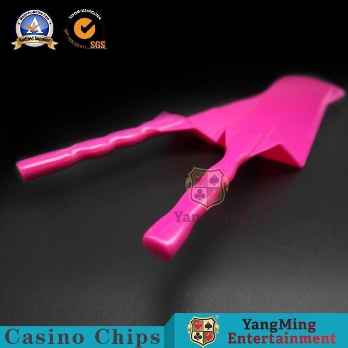 Quality Blackjack Poker Cards Shovel Gambling Table Playing Cards Money Acrylic Plastic Paddle factory