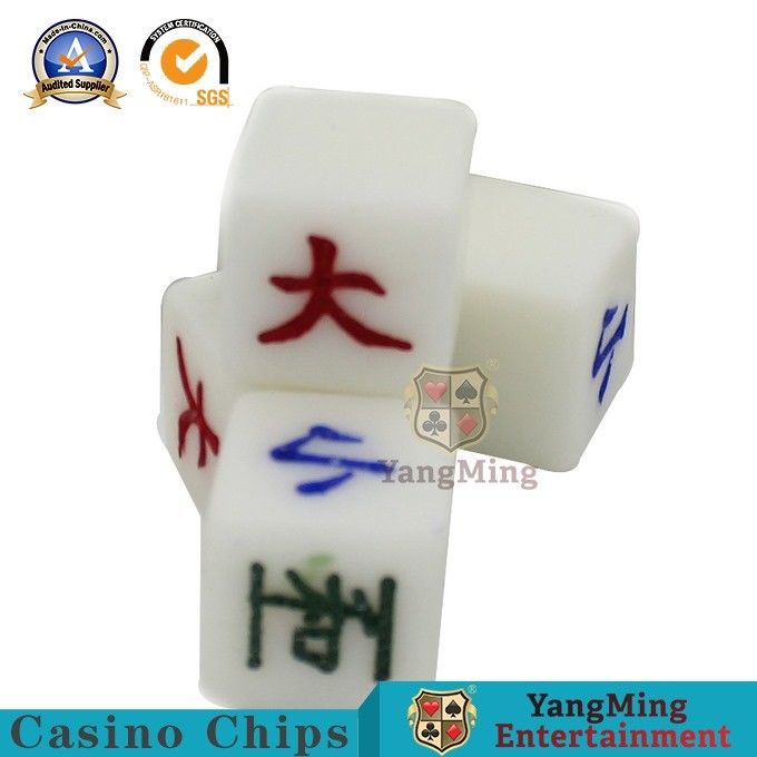 Durable Casino Game Accessories Sculpture Macau Club Dragon Sic Bo Cards Games Result