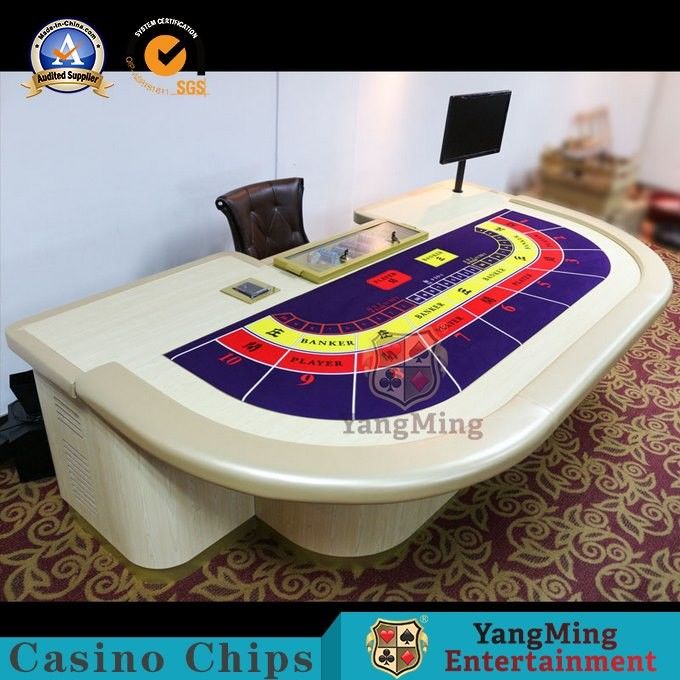 คุณภาพ โรงงานเดิม Custom Gambling 8-10 Player Layout Print Baccarat Texas โลโก้โต๊ะโป๊กเกอร์ ที่กําหนดเอง โรงงาน