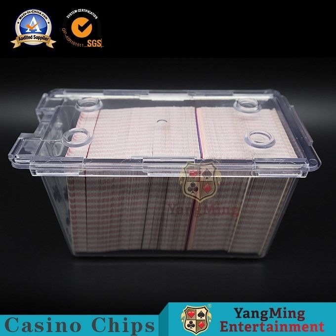 Macao Casino Poker Discard Holder For 8 Deck Playing Cards Deck Card Vault Normal Or Scrub Choose