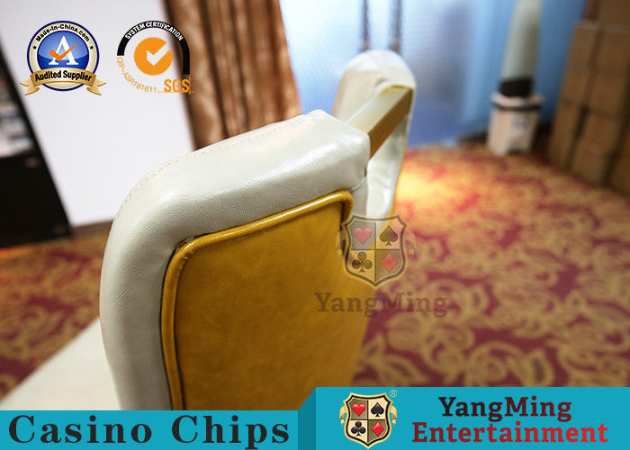 Ποιότητα Γεμισμένη έδρα γραφείων τυχερού παιχνιδιού VIP πόκερ μπακαράδων καθισμάτων/να δειπνήσει μετάλλων έδρα εργοστάσιο