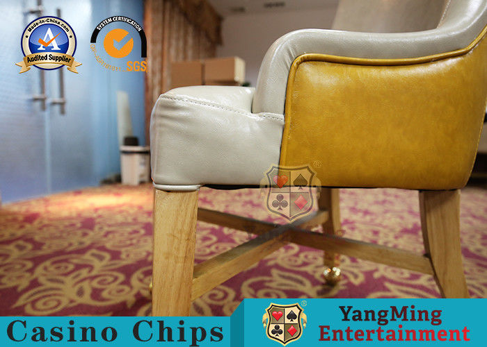 Ποιότητα Γεμισμένη έδρα γραφείων τυχερού παιχνιδιού VIP πόκερ μπακαράδων καθισμάτων/να δειπνήσει μετάλλων έδρα εργοστάσιο