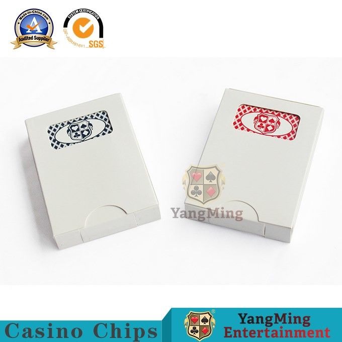 Jakość Drukowanie CMYK Karty do gry w kasynie Dobra odporność / plastikowe karty do pokera fabryka