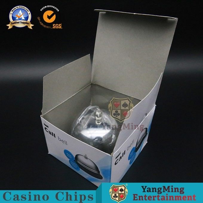 Chất lượng Phụ kiện trò chơi sòng bạc bền bỉ Thép không gỉ Baccarat Roulette Wheel Hướng dẫn khai thác Bàn đánh bạc Kim loại Chuông gọi nhà máy