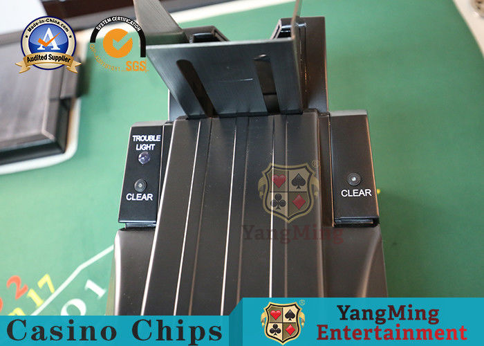 Automatic Metal Poker Card Shuffler And Playing Card Dealer Shoe For 8