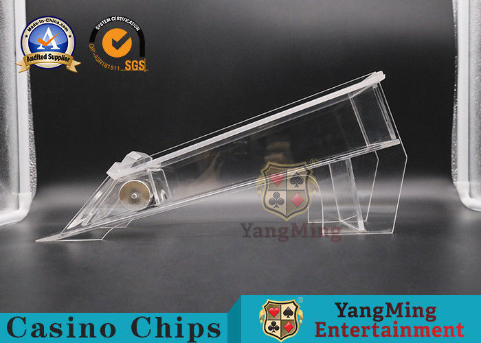 Qualität Kundenbezogenheits-volle löschen 8 Plattform-Karten-Schuh-Standard-Spielkarten, die Maschine behandeln Fabrik