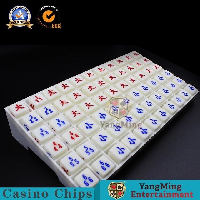 Varnish Carving White Plastic Gambling Manual Result Indicator Baccarat Dragon Tiger And Sic Bo Poker Games Accessories