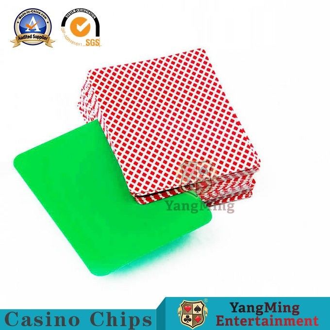 Kwaliteit Het originele Aangepaste van de Casinobescherming Plastic Waterdichte 100% Plastiek van de de Pook Scherpe Kaart met 4 Soorten kleurt voor het Gokken fabriek