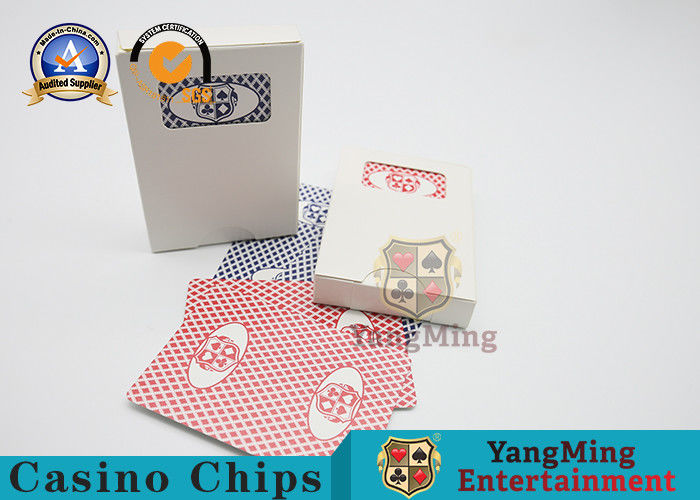 Jakość 88 * 63 MM kart do gry w kasynie fabryka