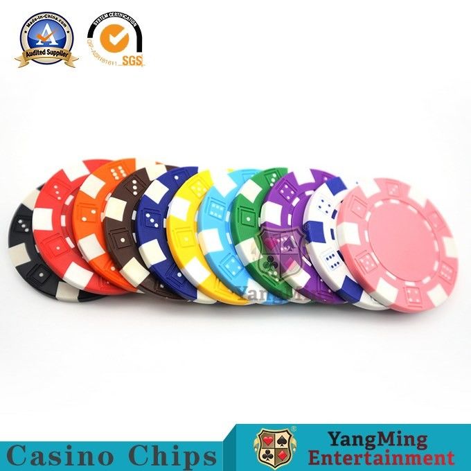 Quality 32g Iron Core ABS Dice Poker Club Chips No Denomination Face Value factory