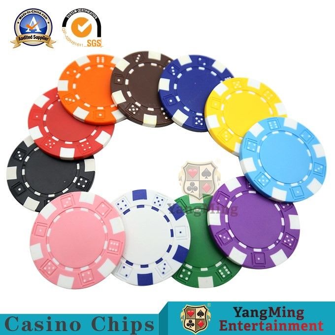 Quality 32g Iron Core ABS Dice Poker Club Chips No Denomination Face Value factory