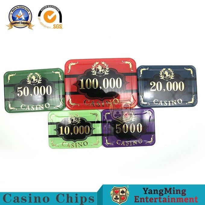 Quality 760 Chip Set Texas Black Jack Bronzing Chip Two-Layer Acrylic Anti-Counterfeit Chip Spot Support Customization factory