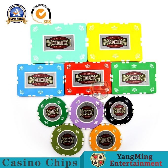 Qualità ABS di gioco Clay Plastic Metal Core del chipset della mazza del casinò del club fabbrica