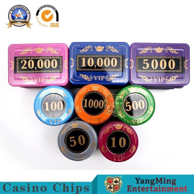 کیفیت ضد جعل جعبه پوکر کازینو 730 عددی 45 میلی متری کارخانه