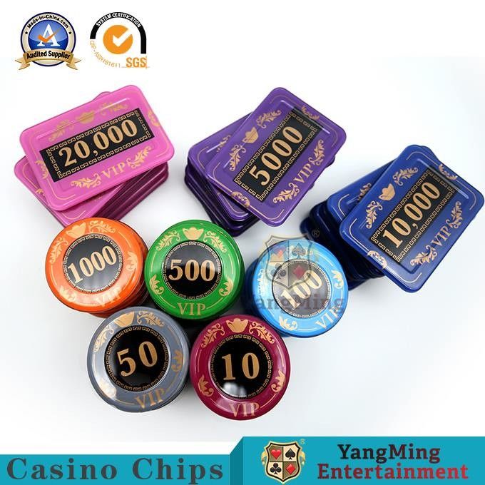 کیفیت ضد جعل جعبه پوکر کازینو 730 عددی 45 میلی متری کارخانه