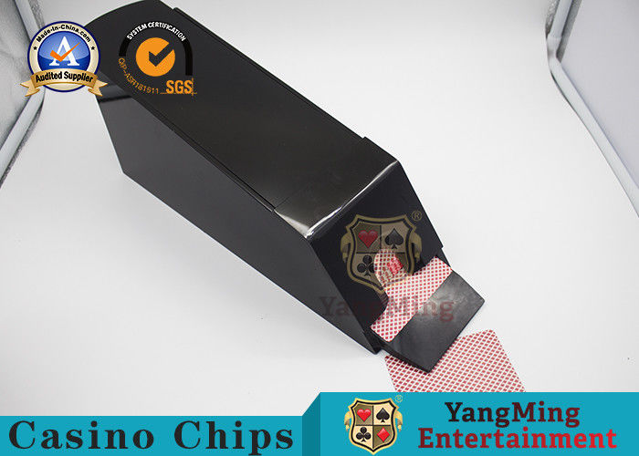 Qualidade Todo o negociante fechado do pôquer de Texas Table Card Game 8PairsOf da bacará do negociante do cartão de Alto-pé preto carreg acessórios da bancada fábrica