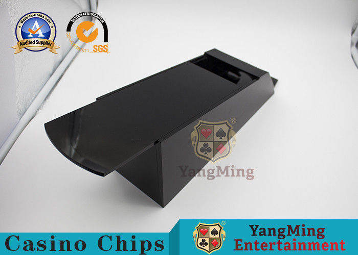 Qualidade Todo o negociante fechado do pôquer de Texas Table Card Game 8PairsOf da bacará do negociante do cartão de Alto-pé preto carreg acessórios da bancada fábrica