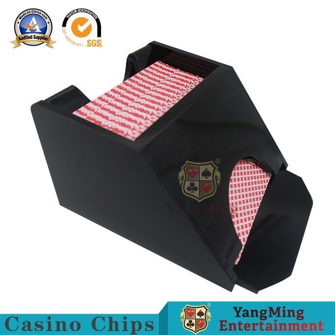 คุณภาพ พลาสติกสีดำ Texas Hold'Em 1 Deck Card Dealer Niu Niu Taiwan Table Game โรงงาน