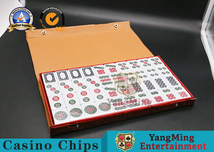 Quality Board Casino Game Accessories Melamine Puzzle Entertainment Pai Gow Push Cone factory