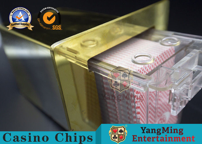 Quality 1kg Playing Card Box Electroplated Titanium Golden Stainless Steel factory