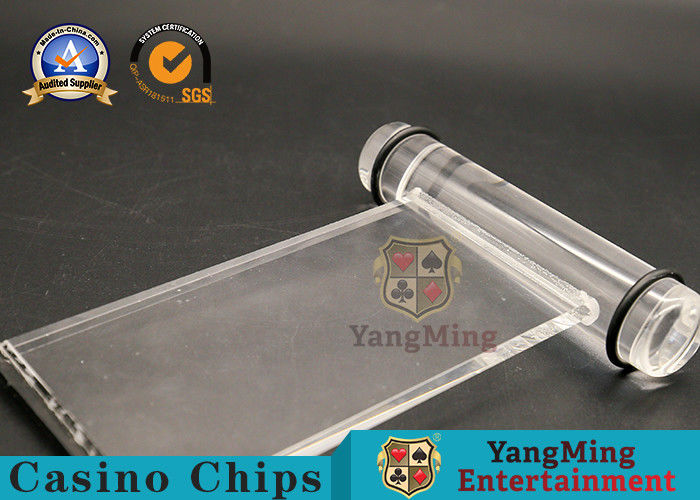 Qualität Münzen-70mm Acrylmetallbargeld-Kasten-Wasser-Behälter-Einsatz-Brett-Schürhaken-Tabelle Fabrik