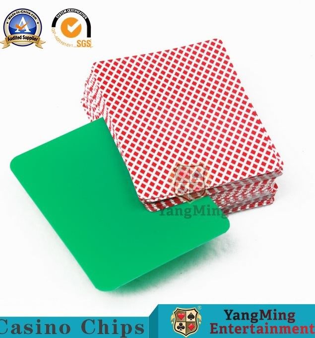 الجودة بقعة لون ماء بولي كلوريد الفينيل بطاقة قطعة بوكر الجدول 90x65mm مصنع