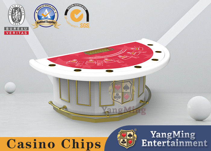 품질 방진의 식탁보와 MDF 내화보드 블랙잭 고급 포커 테이블 공장