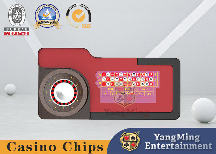 Qualidade Pôquer à prova de fogo Chip Table da plataforma giratória da placa da roleta com esponja engrossada fábrica