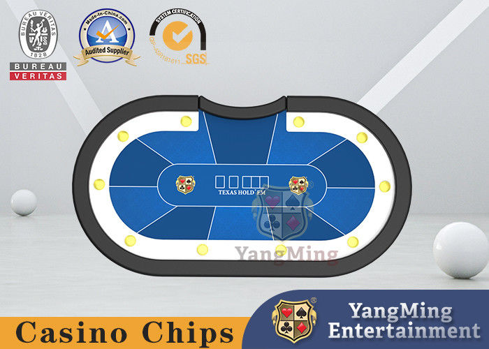 Kualitas Meja Permainan Catur Poker Kayu Solid Texas Hold'Em Club Kaki Berbentuk H pabrik