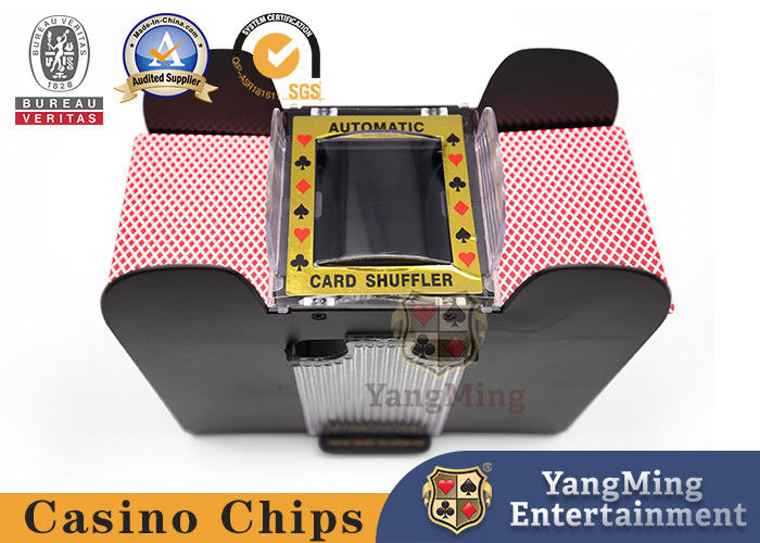 Qualität Baccarat Club Shuffler Design Neues 6 Deck Poker Karten Casino automatischer Batterie Shuffler Fabrik