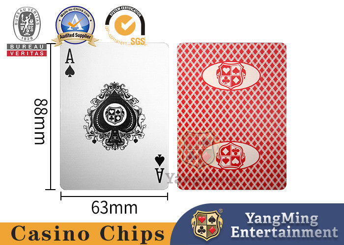 คุณภาพ นำเข้า Black Core Blue Core Card Custom Design Poker Table Game Poker Cards โรงงาน
