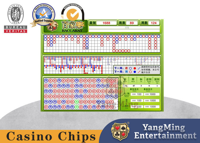 Qualità Sistema di software elettronico di ordine della strada del classico della Tabella della mazza del baccarat fabbrica