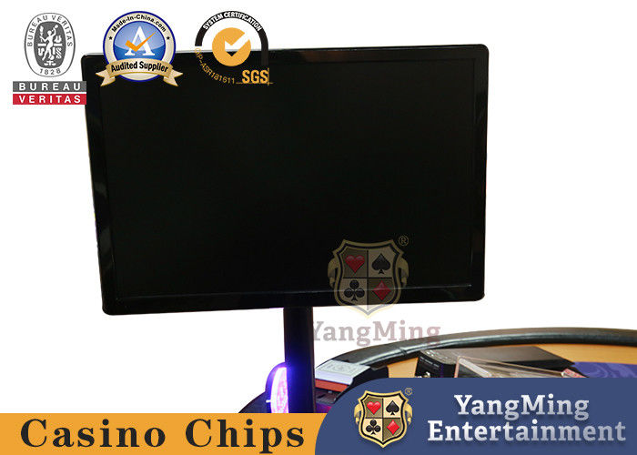 Quality HDMI DVI VGA 27 Inch Baccarat Poker Table High Definition Display factory