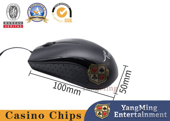 Chất lượng Hệ thống bàn poker Baccarat mới ra mắt có dây chuột im lặng cổng USB nhà máy