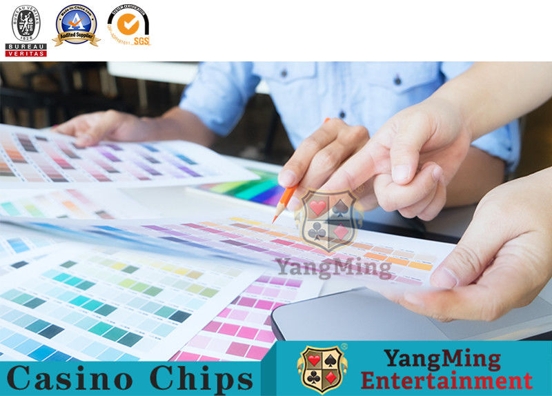 Qualité Nappe de feutre de Texas Holdem Card Game Poker de personne de CMYK 10 usine