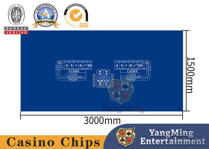 Jakość Zaprojektowany na zamówienie w stylu japońskim Craps Sic Bo Rozmiar gry pokerowej wodoodporna obrus fabryka