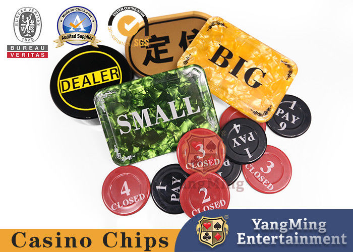 Jakość Spersonalizowane żetony do pokera w kasynie Texas Holdem o grubości 5 mm fabryka