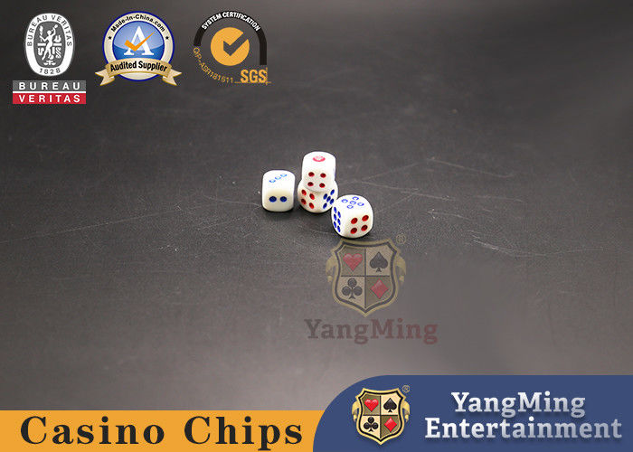 Kualitas Game Perjudian 6 Sisi Dadu Buram, Dadu Standar 16mm pabrik