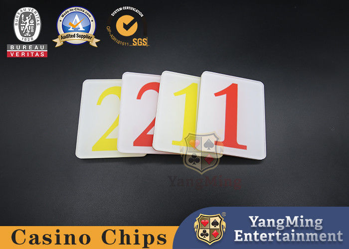 Qualidade Baccarat Texas jogo de mesa de jogo personalizado Digital acrílico congelado painel de cobertura fábrica