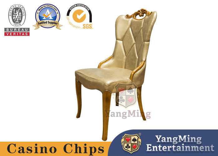 Qualità Stile coreano di lusso delle sedie della Tabella della mazza della quercia di cuoio artificiale per il club del casinò fabbrica