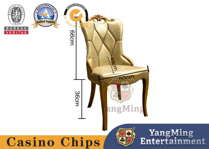 Qualità Stile coreano di lusso delle sedie della Tabella della mazza della quercia di cuoio artificiale per il club del casinò fabbrica