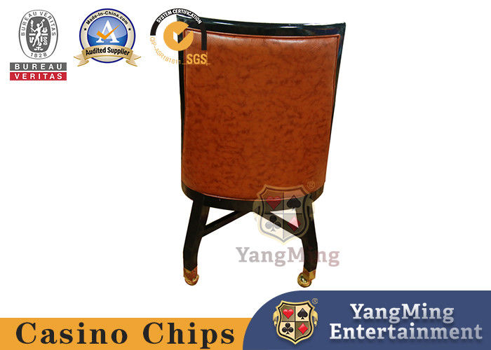 Jakość Metal Pulley Hotel Club Dining Chair Licencjonowanie Dealer Casino Gaming Chairs fabryka