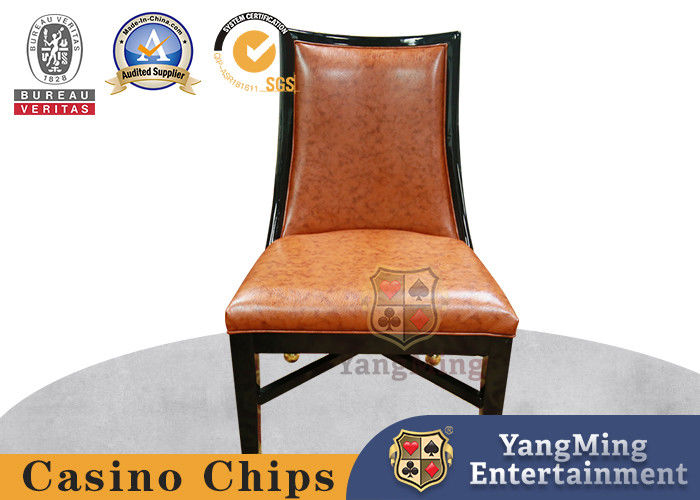 Jakość Metal Pulley Hotel Club Dining Chair Licencjonowanie Dealer Casino Gaming Chairs fabryka
