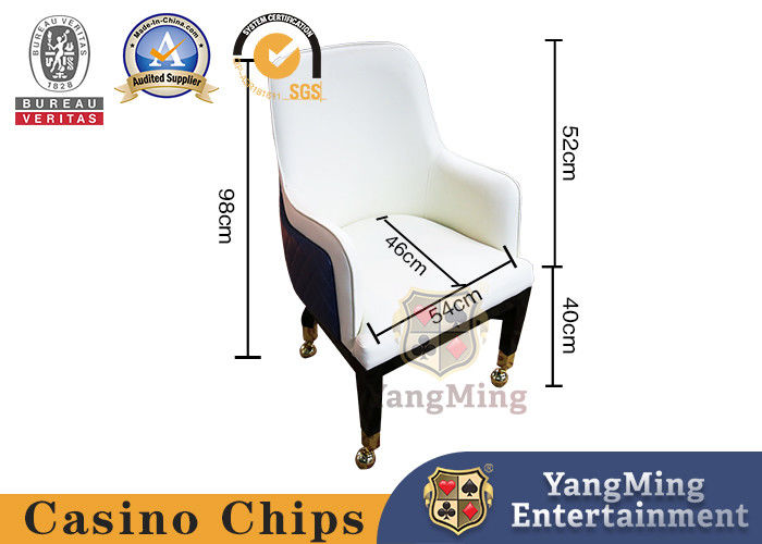 Ποιότητα Νέο σχεδιασμό Metal Pulley ξενοδοχείο τραπεζική καρέκλα με υποκαταστήματα προσαρμοσμένη καρέκλα παίκτη Baccarat εργοστάσιο