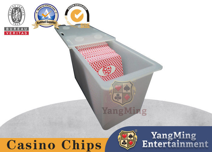 Qualità La scatola impermeabile di Dull Polish Poker Card Storage del casinò di 8 piattaforme ha sigillato lo spessore di 3mm fabbrica